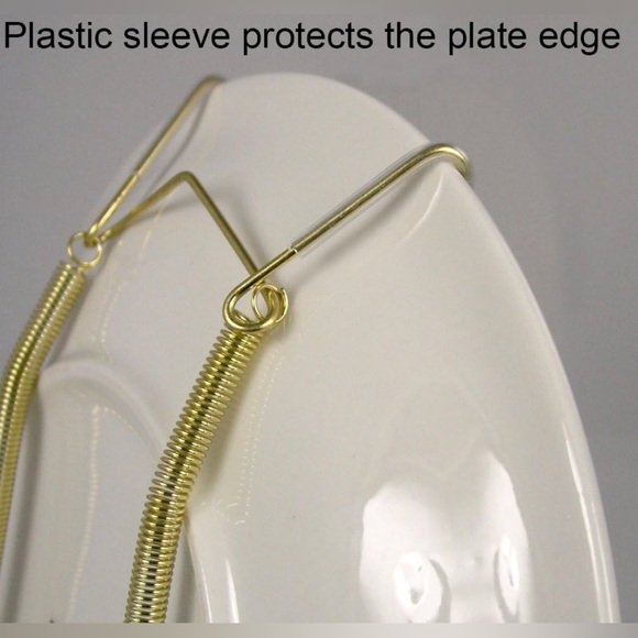 🍽️3 Deluxe Plate Hangers for Large Plates🍽️ ~fits 10” to 14” diameter🆕 - Picture 5 of 12